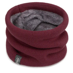 Unisex Thick Knit Wool Scarf