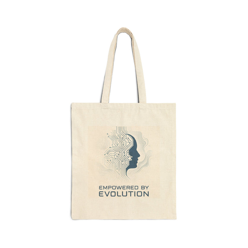 Evolution AI Silhouette Tote Bag — 