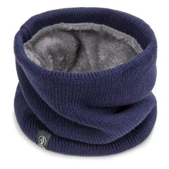 Unisex Thick Knit Wool Scarf